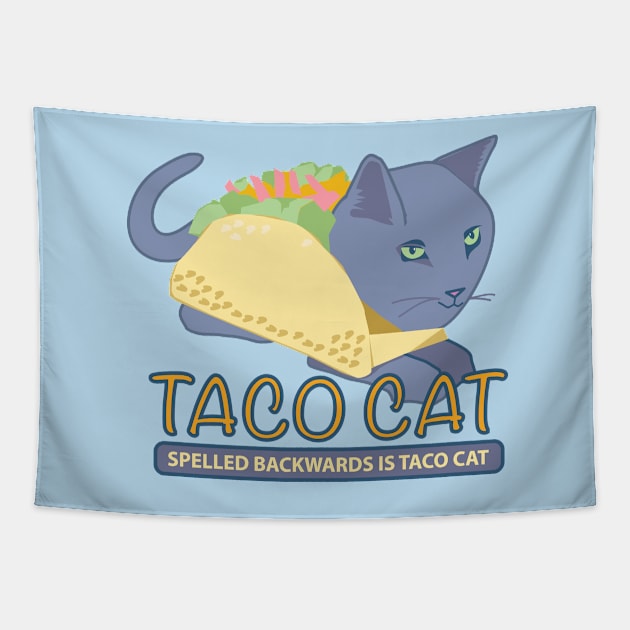 TACO CAT Tapestry by KimonoKat