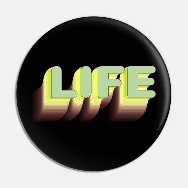 Simple Life Pin by giantplayful