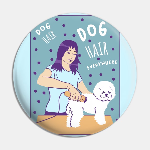 Dog Groomer Pin by Wlaurence