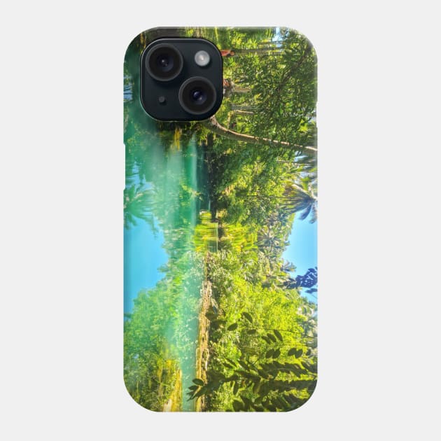 Beto Lagoon, Barobo, Surigao del Sur, Mindanao, Philippines Phone Case by Upbeat Traveler