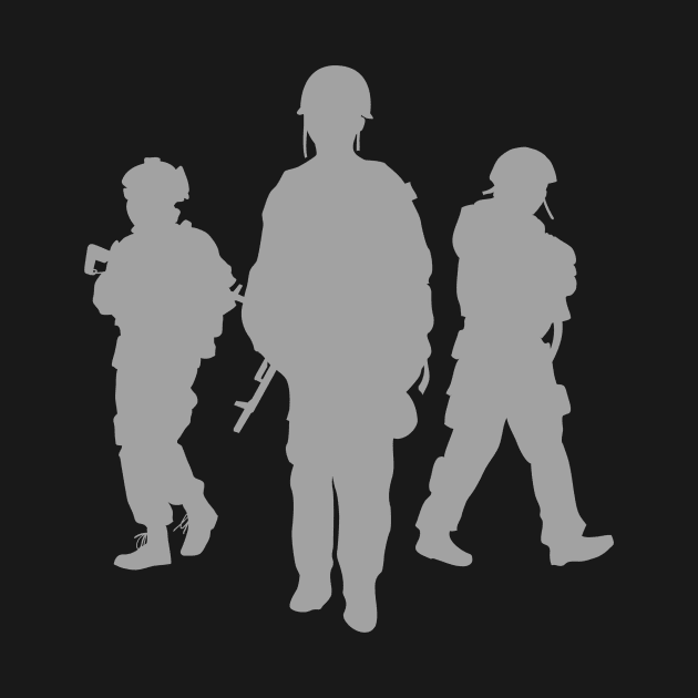 Three Soldiers by Aim For The Face