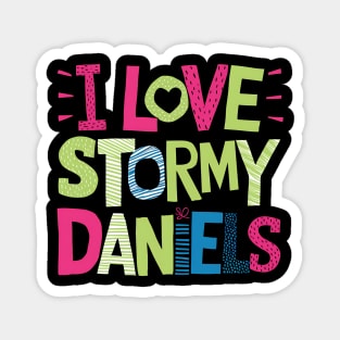 I Love Stormy Daniels Magnet