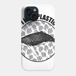 I hate Plastic - Whale Phone Case