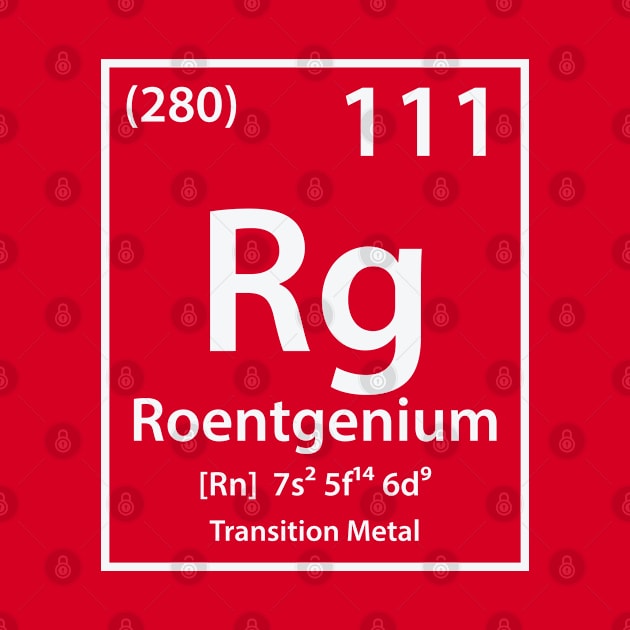 Roentgenium Element by cerebrands