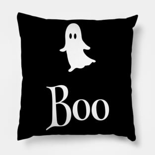 Boo - Friendly Halloween design Pillow