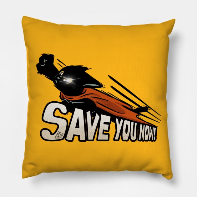 Save you now! Pillow by BATKEI