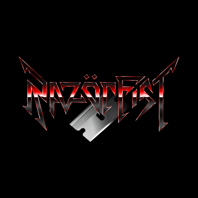 RazörFist Logo (Blood Chrome) by RazorFist