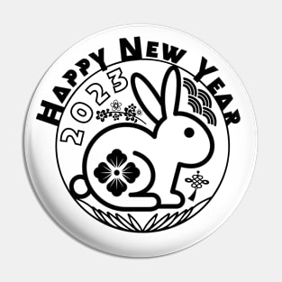 Year Of The Rabbit 2023 Pin