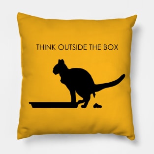 Think Outside The Box 2 Pillow