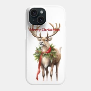 Santa's Reindeer Phone Case