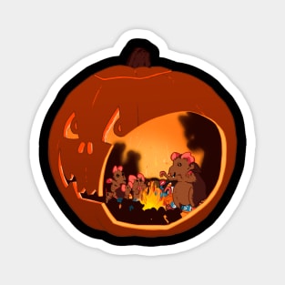 Camp Pumpkin Magnet