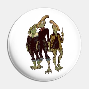 Parasaurolophus Girls Pin