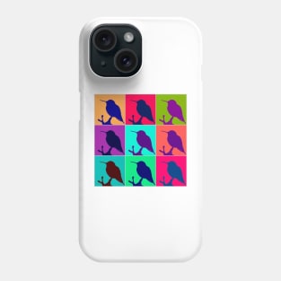 Hummingbird silhouettes Phone Case