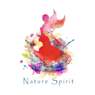 Nature Spirit- red T-Shirt