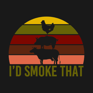 Vintage BBQ Barbecue T-Shirt