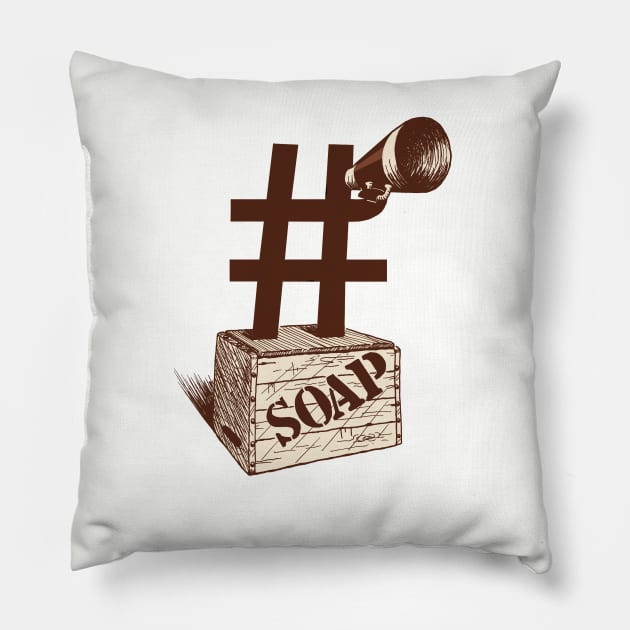 #Soapbox Pillow by TDub