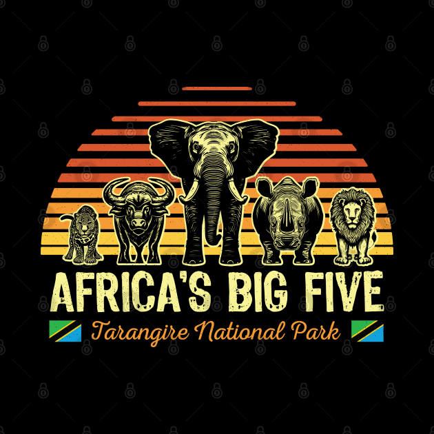 Africa's Big Five Safari | Leopard Rhino Elephant Buffalo Lion | Big 5 Africa | Tarangire National Park by BraaiNinja