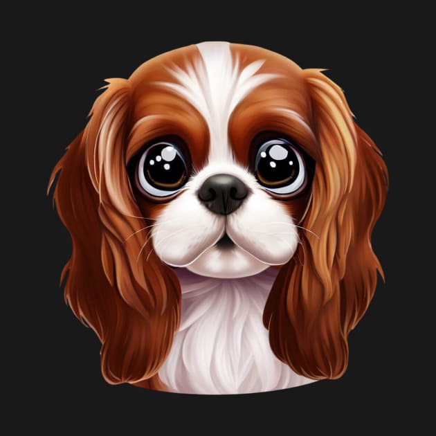 Furrific Cavalier King Charles Spaniel by Art By Mojo