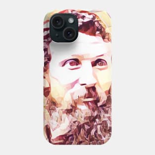 John Muir Pink Portrait | John Muir Artwork 13 Phone Case