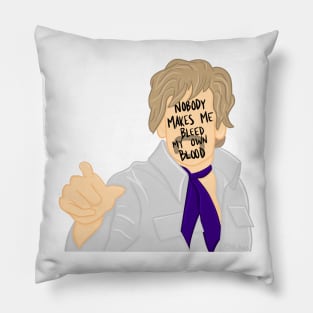 White Goodman Dodgeball Pillow