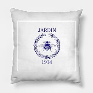 Jardin french bee Pillow