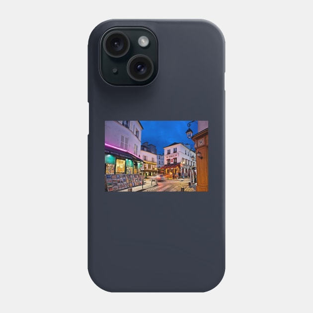 Nights in Montmartre Phone Case by Cretense72