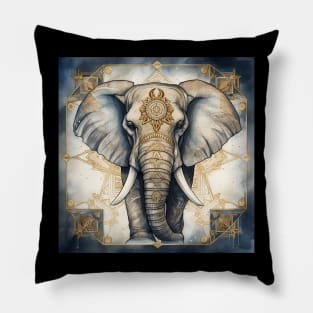 Sacred Elephant Pillow