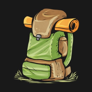 Backpack For Hiking And Camping T-Shirt