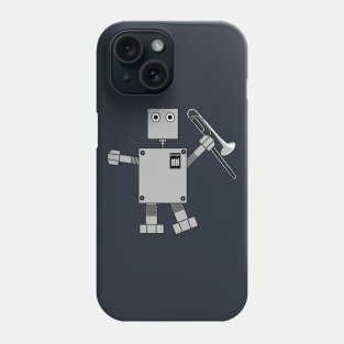 Trombone Robot Phone Case