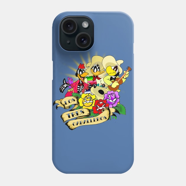 los tres caballeros Phone Case by oria