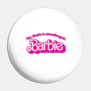 Barbie is neurodivergent Pin