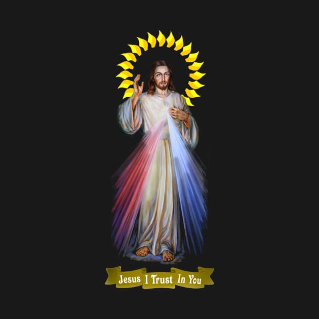 Jesus Divine Mercy - Jesus I Trust in You by hispanicworld