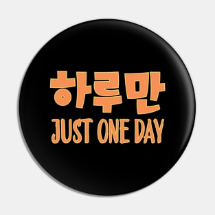 하루만|just one day Pin