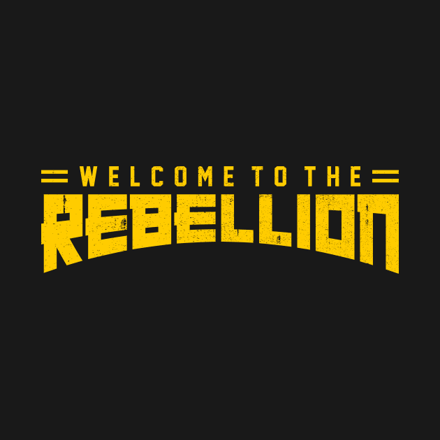 welcome to the rebellion vintage by guyfawkes.art