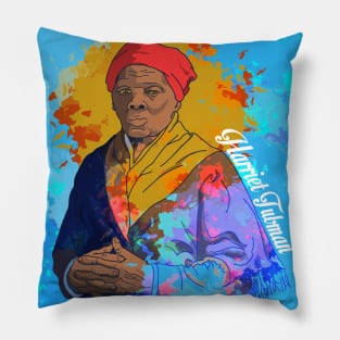 Harriet Tubman art Pillow