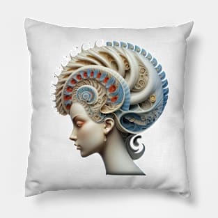 Alien Woman Pillow