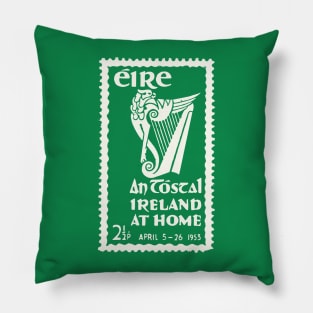 Ireland At Home Stamp Pillow