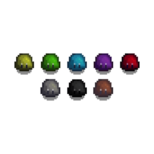 Stardew Valley Slimes by r9440