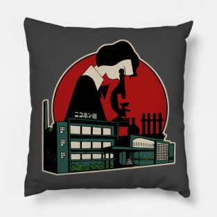 Vintage Lady Scientist Pillow