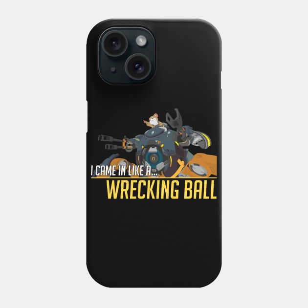 Hammond & Wrecking Ball Phone Case by horrucide@yahoo.com