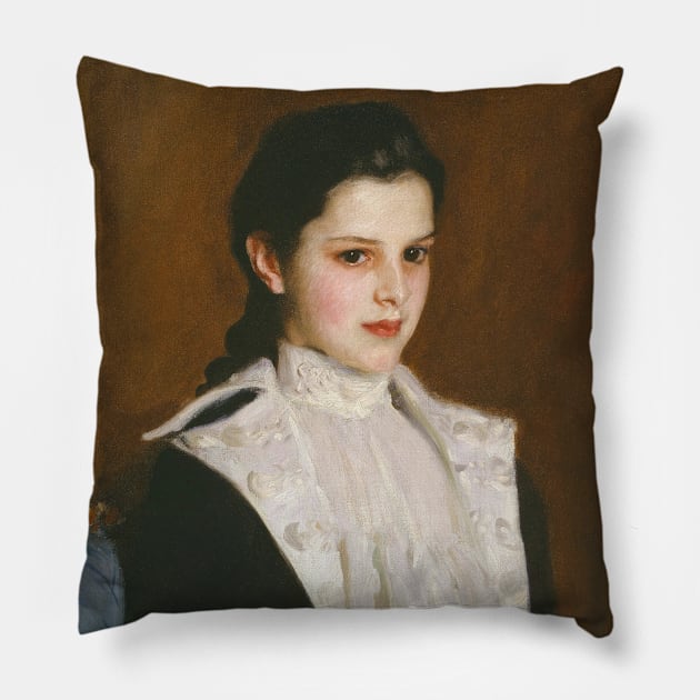 Alice Vanderbilt Shepard - John Singer Sargent Pillow by KargacinArt