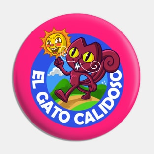 el gato calidoso Pin