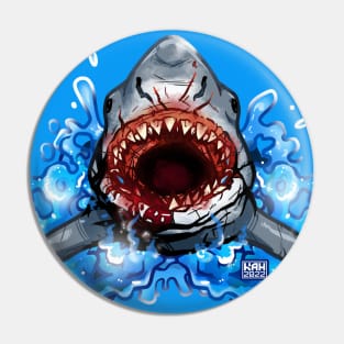 Great White Shark Pin