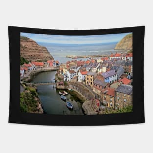 Staithes Fishing Village, Yorkshire Tapestry