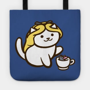 Alice in Meownderland Tote