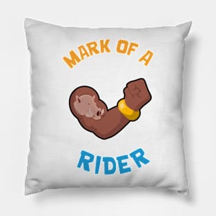 Mark of A Rider Pillow