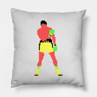 The Greatest Boxer - Pixel Art CGA Palette Pillow