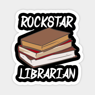 Rockstar Librarian Magnet