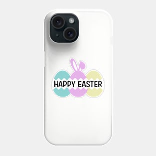 Happy Easter Bunny Cracked Eggs Phone Case