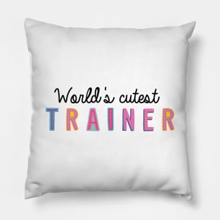 Trainer Gifts | World's cutest Trainer Pillow